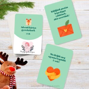 Adventi kártyák - Gyerek kártyacsomag